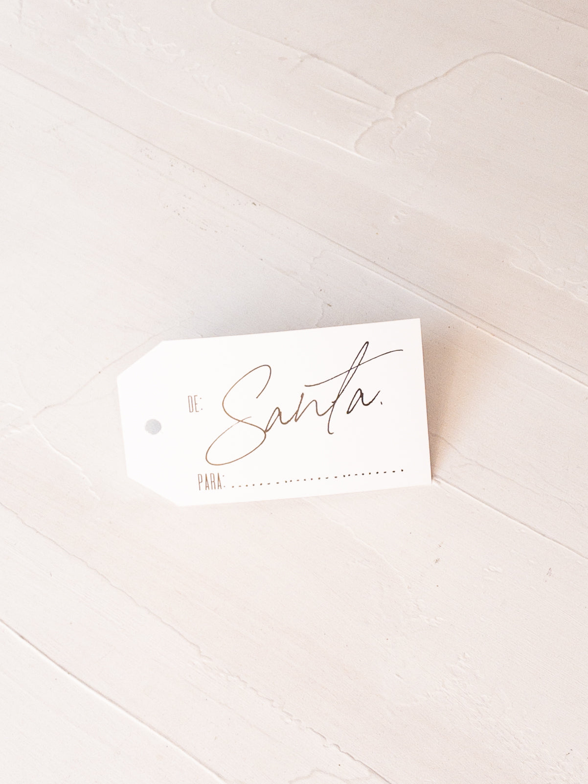 30 TAGS 5x9 CM - SANTA / INGRESA EN LA FOTO PARA OPCIONES