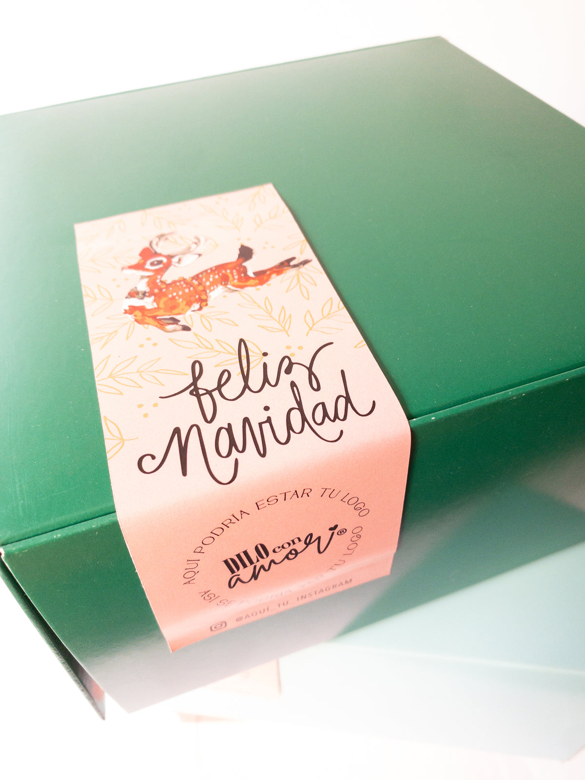 42 STICKER 6X16 CM - CIERRE CAJA PACK NAVIDAD 1 / INGRESA EN LA FOTO PARA INFO