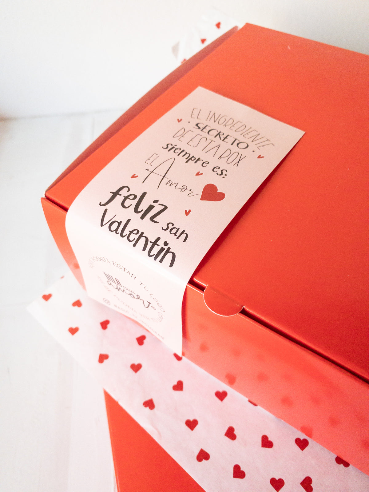 14 STICKER 6X16 CM - CIERRE CAJA &quot;INGREDIENTE SECRETO&quot; / INGRESA EN LA FOTO PARA INFO