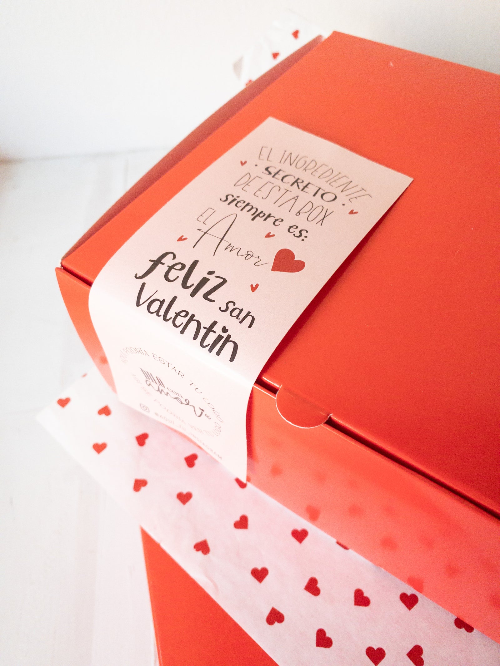 14 STICKER 6X16 CM - CIERRE CAJA "INGREDIENTE SECRETO" / INGRESA EN LA FOTO PARA INFO