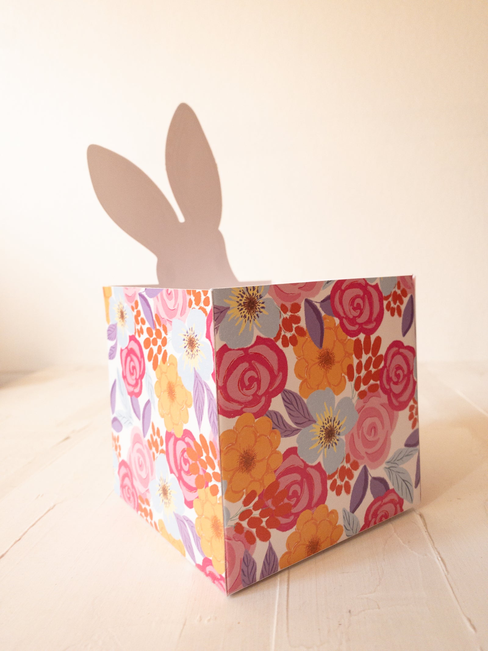 12 CAJAS CONEJO 10,5 ALTO X 10,5 ANCHO X 10,5 LARGO cms - SIN CINTA - DETALLES PINCHANDO LA FOTO