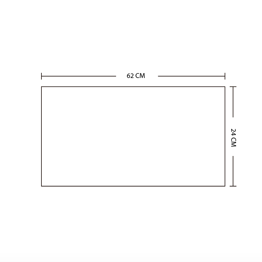 50 MANTEQUILLA DISEÑO PERSONALIZADO  - TAMAÑO 24 X 62 CM