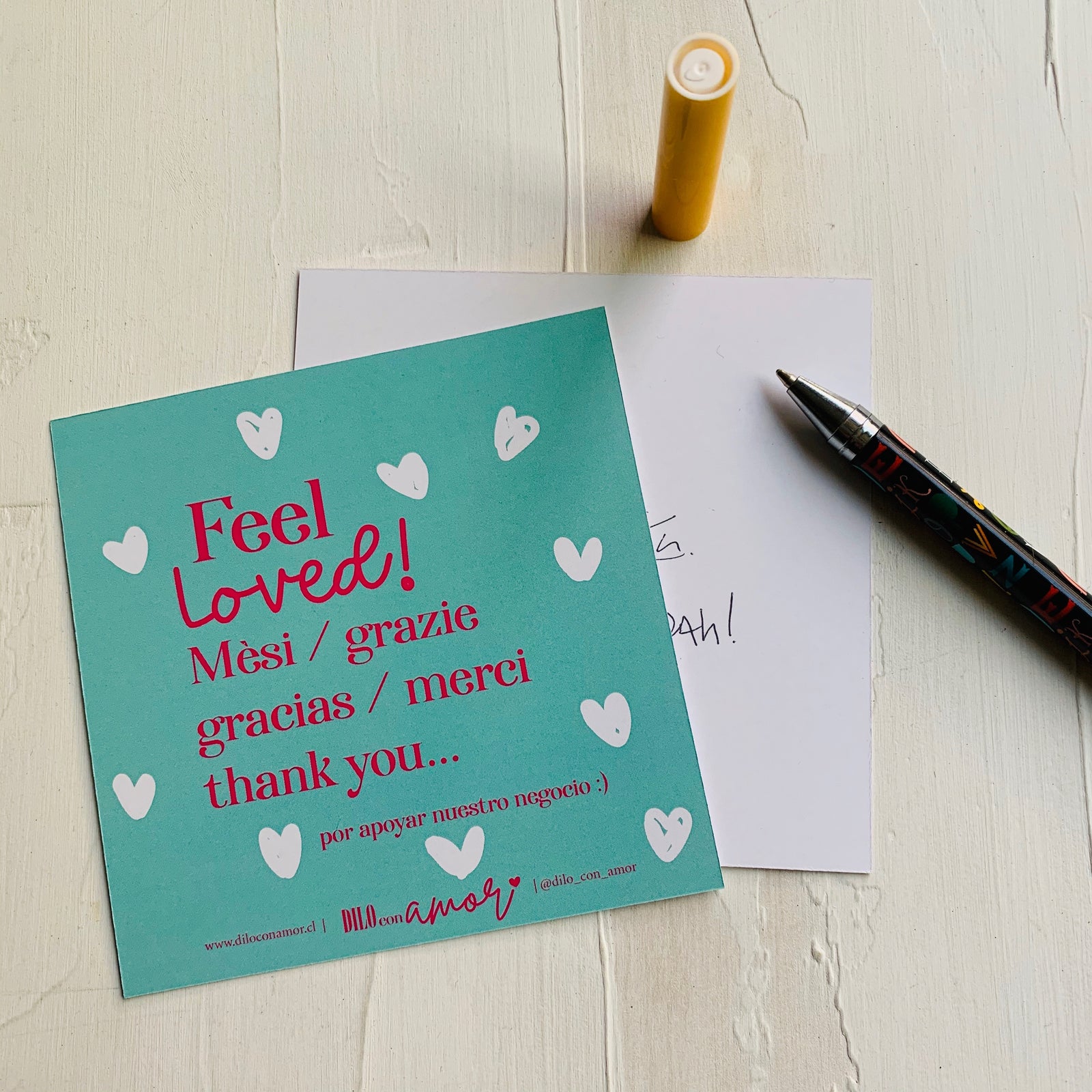 AGRADECER CON -LOVED-