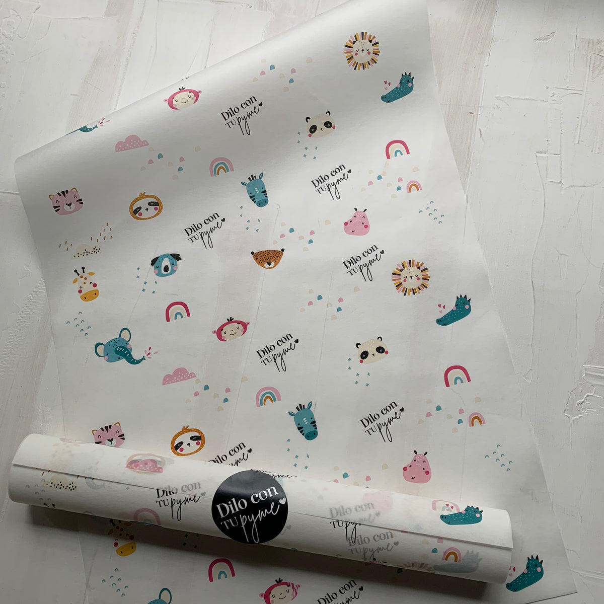 50 PAPEL MANTEQUILLA 33X50 CM - LA SELVA - CON LOGO + INFO PINCHANDO LA FOTO