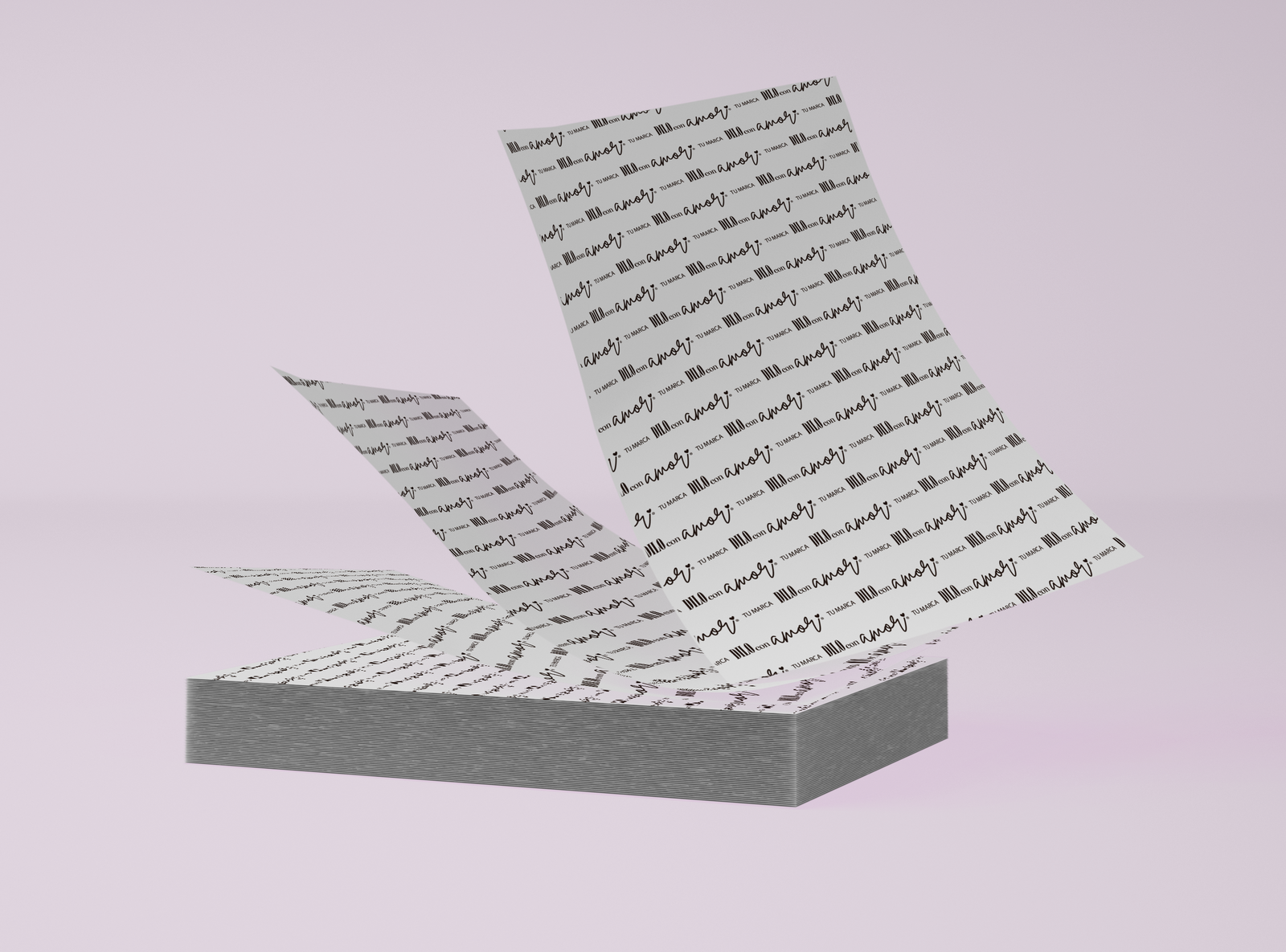 1000 UNIDADES PAPEL MANTEQUILLA 33X50 CMS - IMPRESIÓN NEGRO + INFO PINCHA FOTO