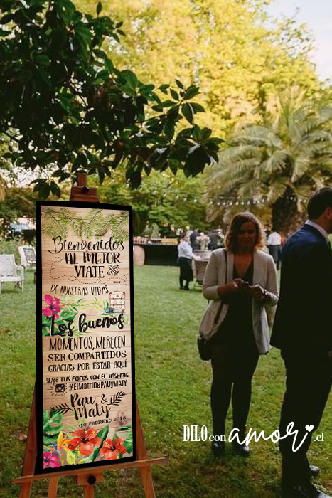 LETRERO 33X100 - EN VIAJE - NO INCLUYE ATRIL - PINCHA FOTO PARA MÁS INFO