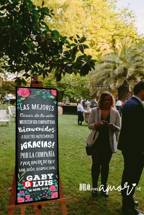 LETRERO 33X100 - LAS MEJORES COSAS - NO INCLUYE ATRIL - PINCHA FOTO PARA MÁS INFO