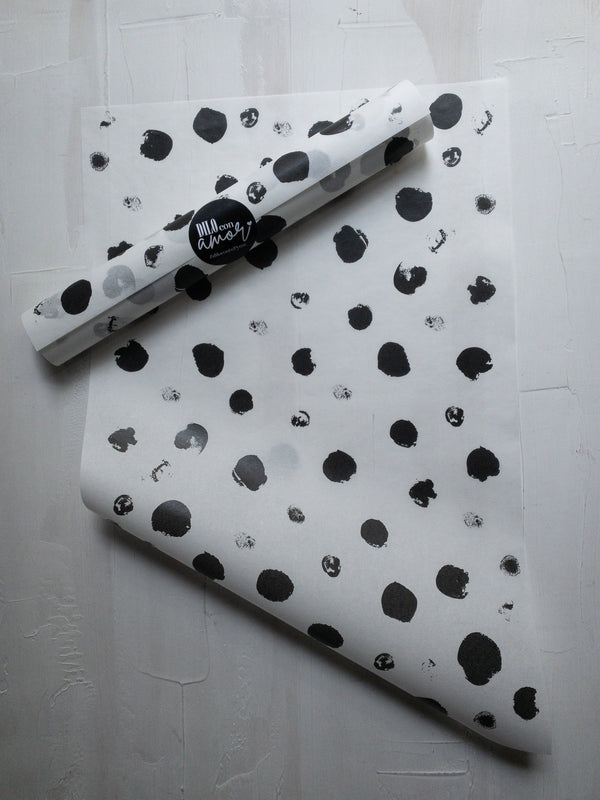 50 UNIDADES DOTS DOTS B/N SIN LOGO MÁS INFO PINCHA FOTO