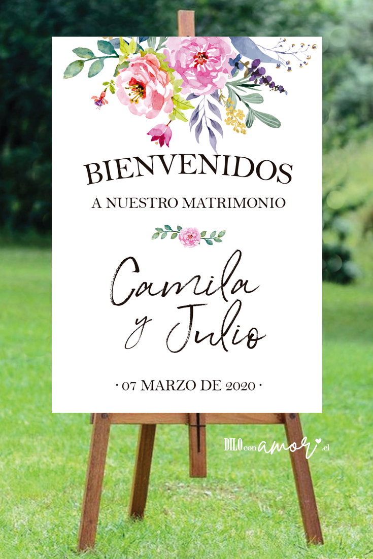 LETRERO 80X100 - CLASSIC - NO INCLUYE ATRIL