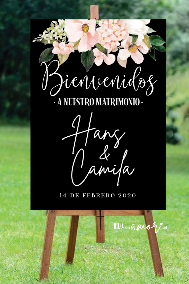 LETRERO 80X100 - NUESTRO MATRI - NO INCLUYE ATRIL